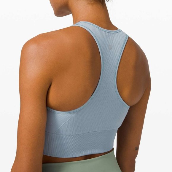 lululemon | Ebb to Train Bra Chambray - Picture 4 of 4